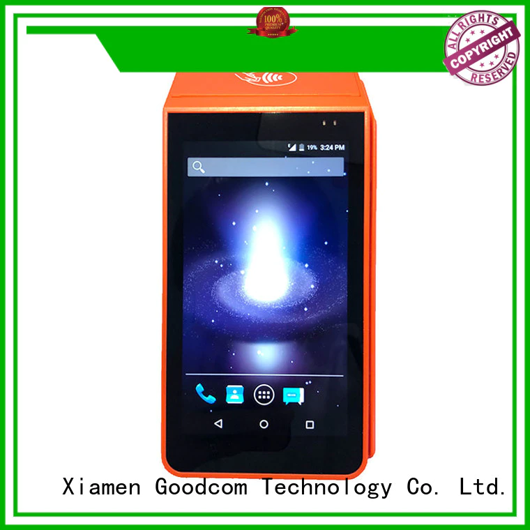 Goodcom stable quality android handheld pos terminal long-lasting durability for bus tickets