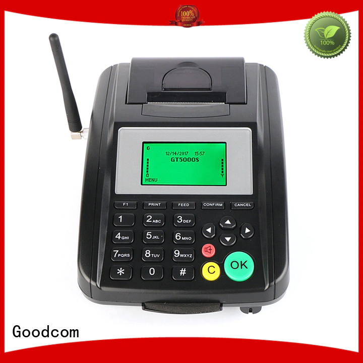 Goodcom cheapest price gprs sms printer pos terminal portable for restaurant