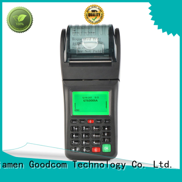 Goodcom portable handheld pos terminal credit card reader for sale