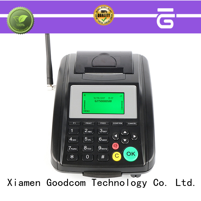 Goodcom top brand handheld barcode printer airtime for wholesale