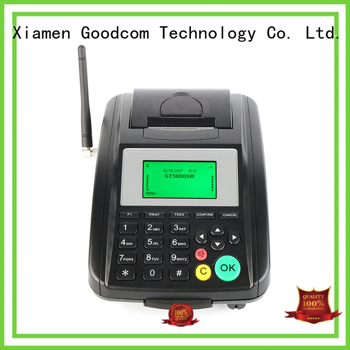 Goodcom cheapest price handheld barcode printer airtime for wholesale