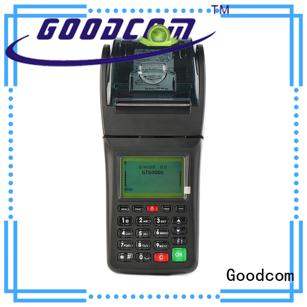 Goodcom high quality handheld barcode printer wifi for food ordering