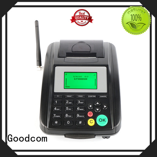 Goodcom high quality handheld ticketing machine terminal for restaurant