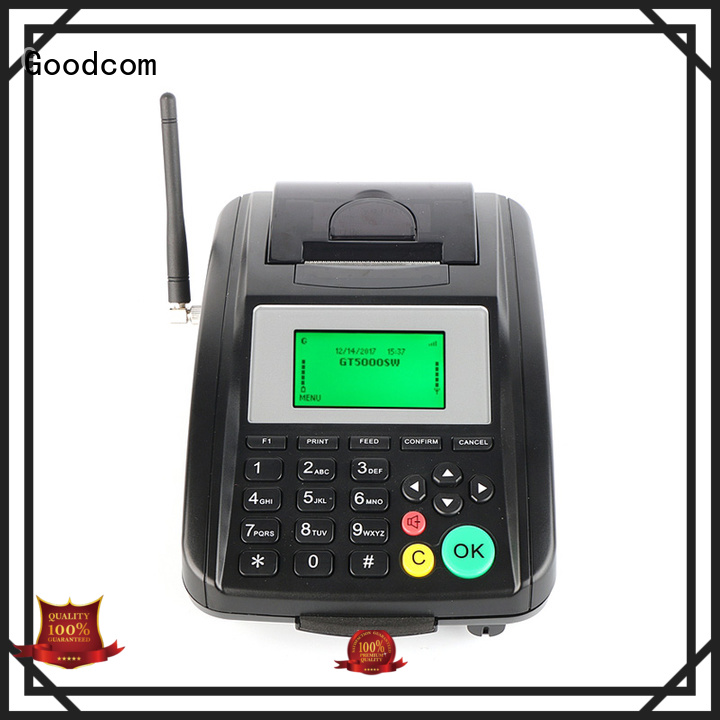 Goodcom portable gprs printer airtime for restaurant