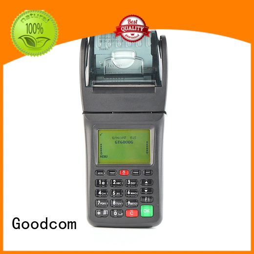 Goodcom top selling handheld pos with printer for customization