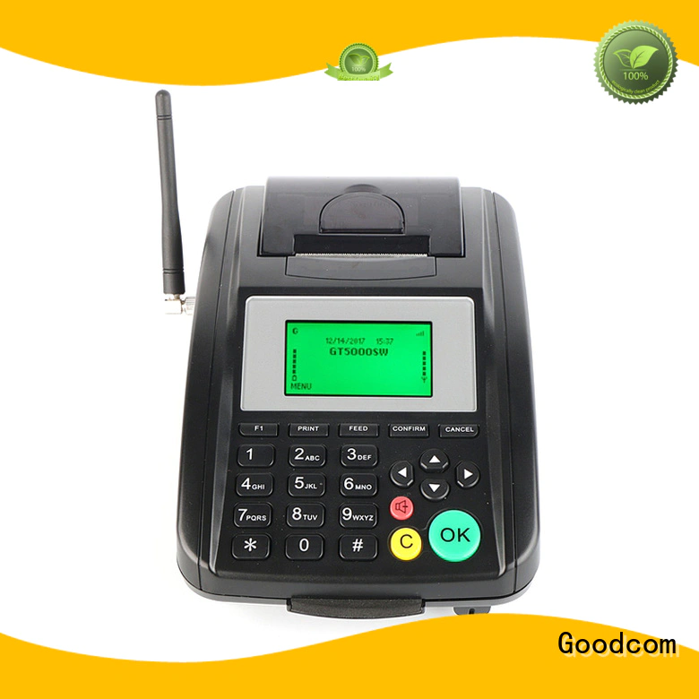 Goodcom efficient handheld barcode printer supplier for money transfer
