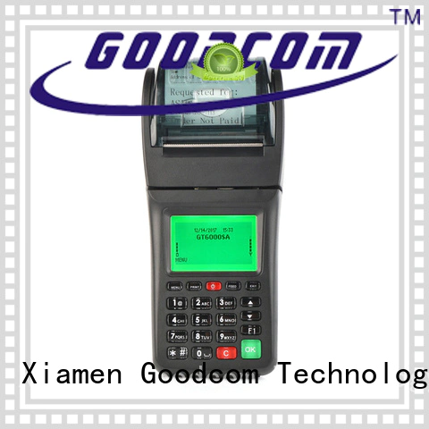 Goodcom mobile payment credit card terminal free delivery for wholesale