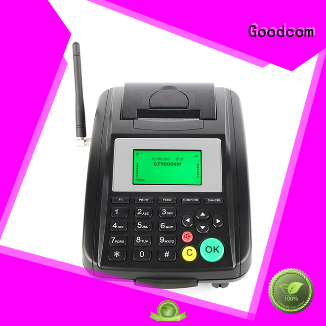 Goodcom high technology gprs pos machine airtime for customization
