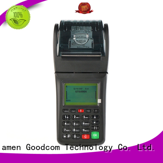 portable handheld ticketing machine airtime for customization