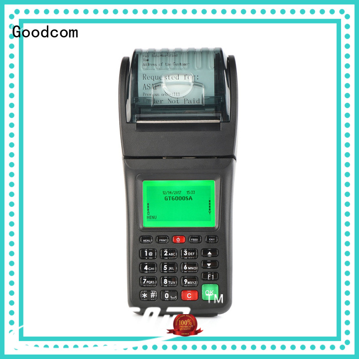 Goodcom portable card payment machine at discount for wholesale