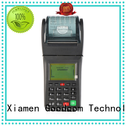 Goodcom high technology handheld ticketing machine terminal for restaurant