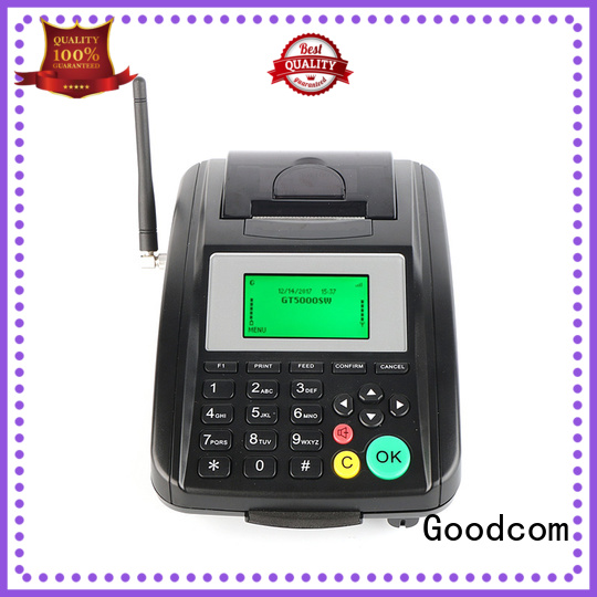 Goodcom high quality handheld pos airtime for customization