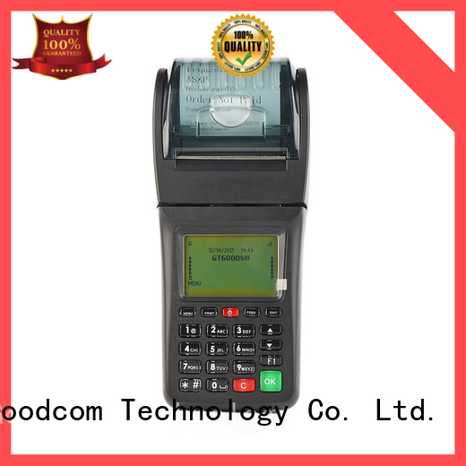 Goodcom handheld ticketing machine airtime for customization