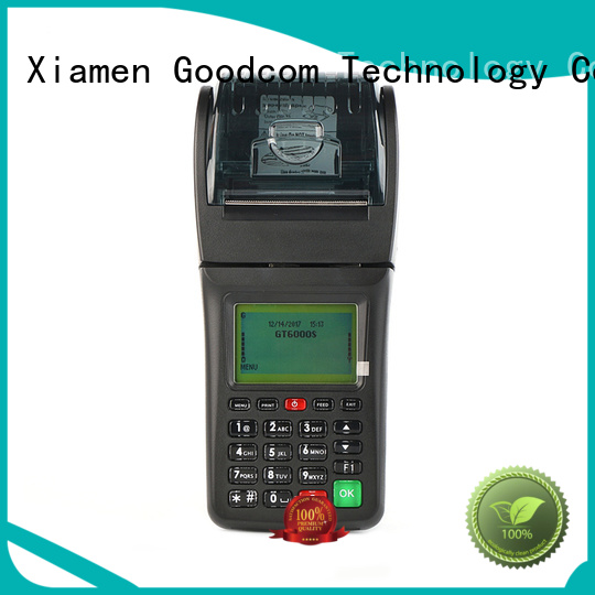 Goodcom gprs pos machine airtime for restaurant