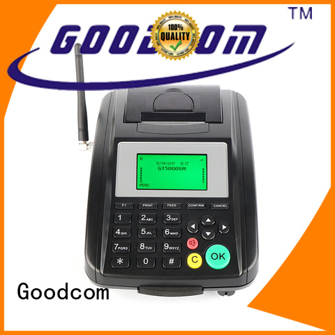 Goodcom top brand handheld pos vending machine for customization