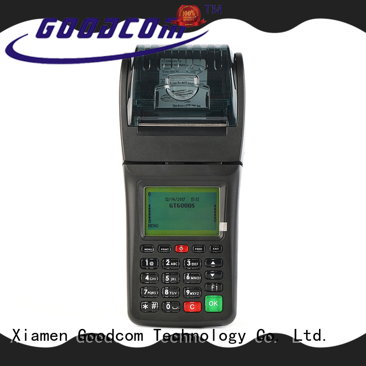 Goodcom handheld ticketing machine terminal for customization