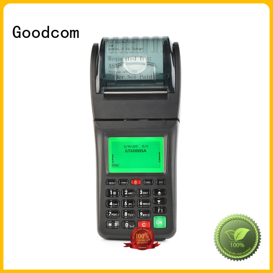 Goodcom portable credit card swipe machine at discount for fast installation