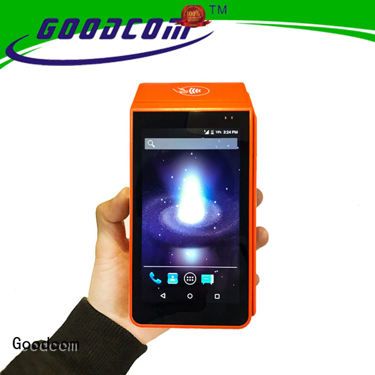 Goodcom mobile payment mobile pos device excellent performance for delivery service