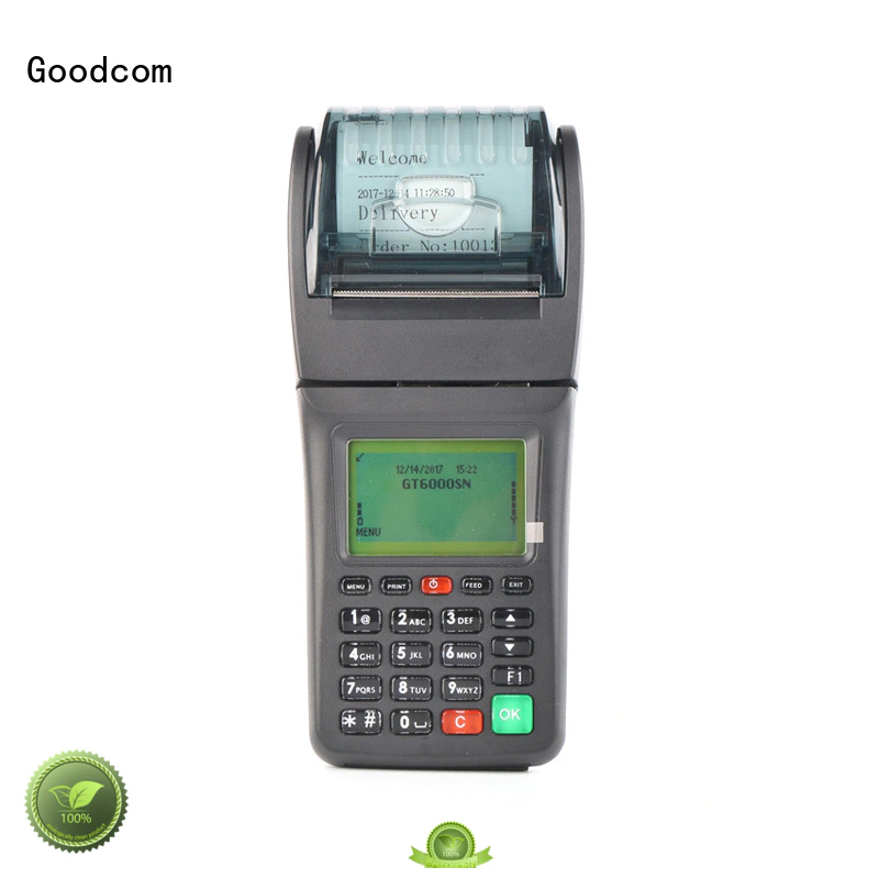 handheld pos with printer wireless for wholesale Goodcom