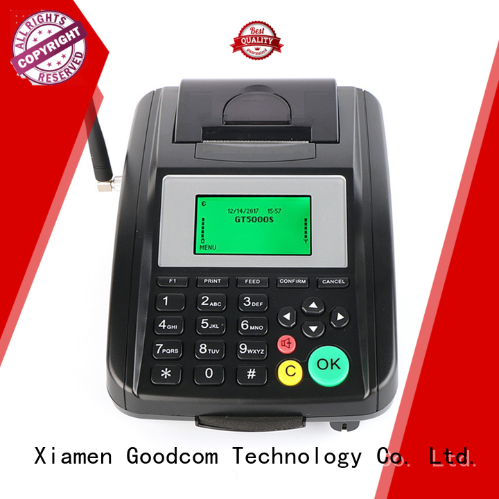 top brand gprs pos machine airtime for restaurant