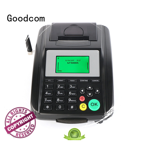 Goodcom top brand handheld ticketing machine airtime for food ordering