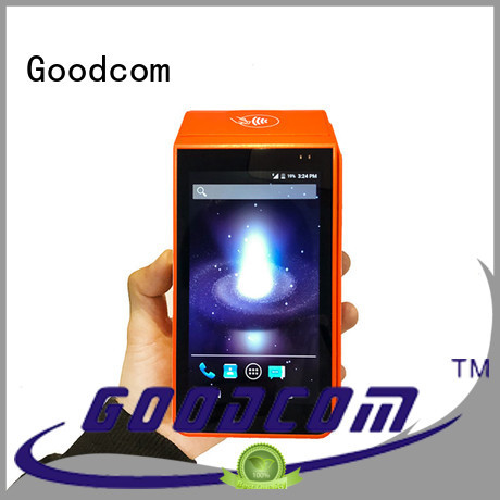 smart android tablet with thermal printer touch screen for delivery service Goodcom