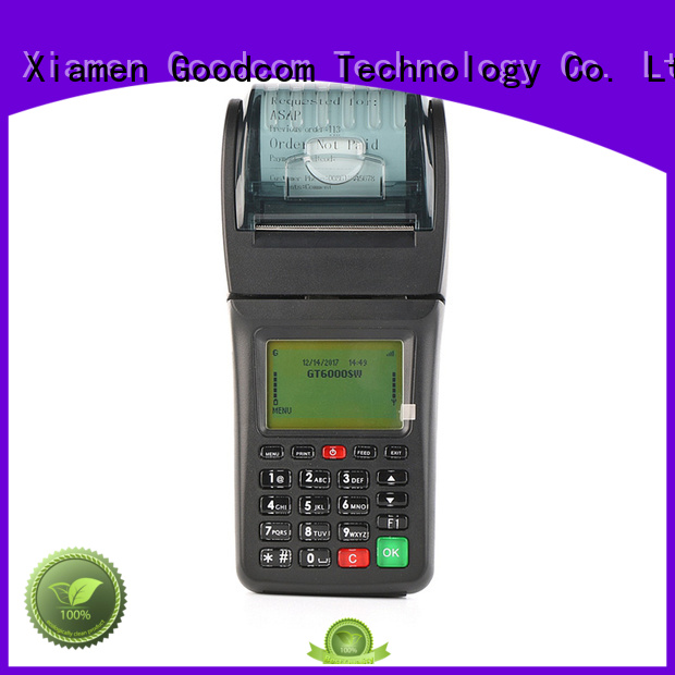 top brand gprs pos machine airtime for food ordering
