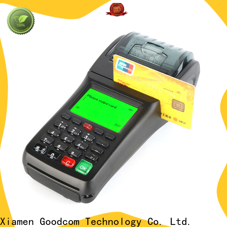 Goodcom advanced payment terminal manufacturer for shops