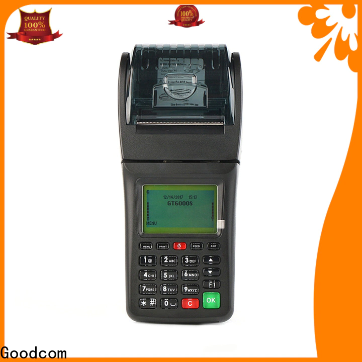 Goodcom popular handheld ticketing machine manufacturer for shops