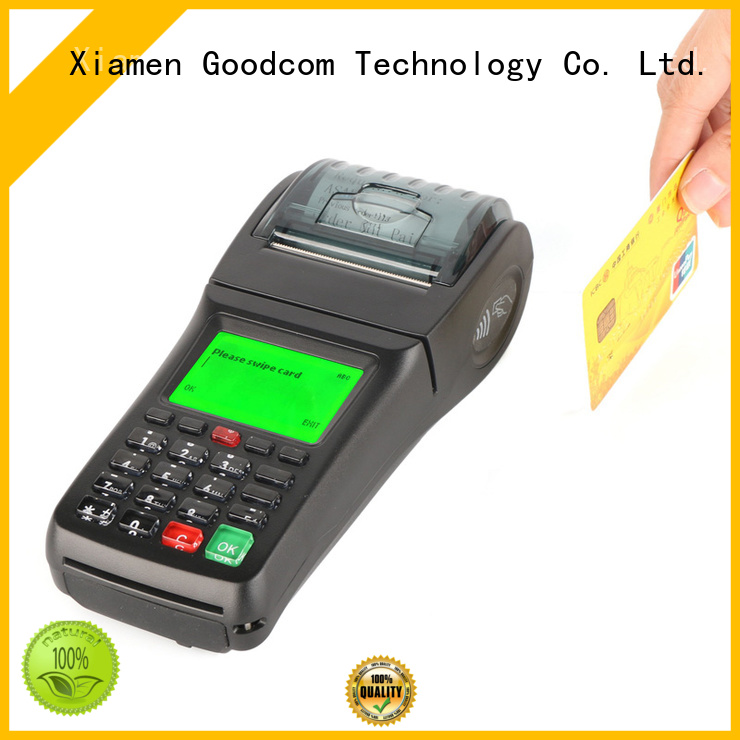 Goodcom applicable card payment machine at discount for wholesale
