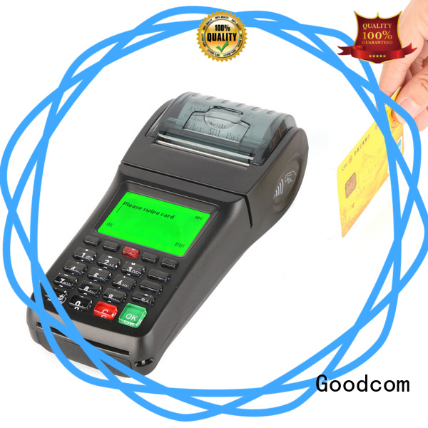 Goodcom portable credit card terminal machine custom services for sale