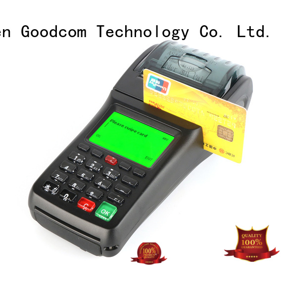 Goodcom portable card terminal at discount for fast installation