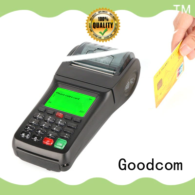 Goodcom oem portable card machine free delivery for fast installation