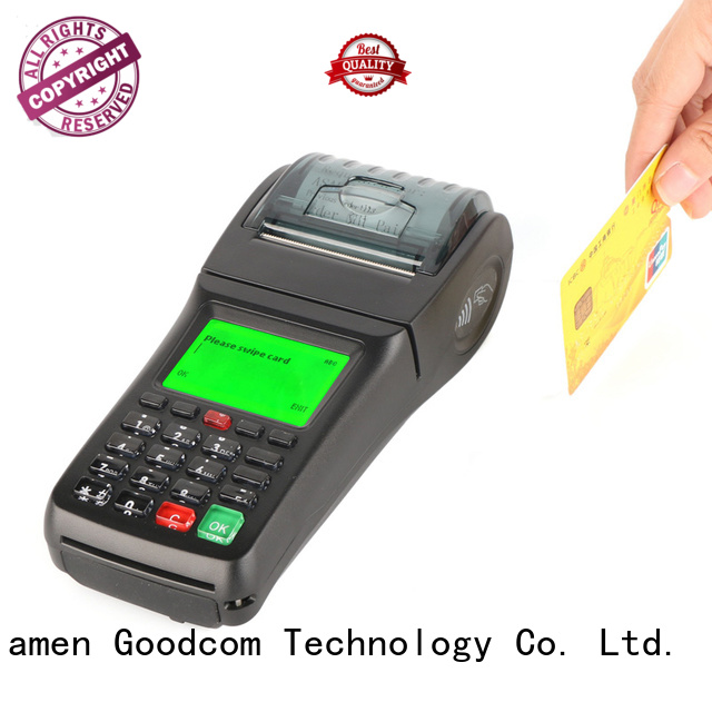 Goodcom portable credit card terminal at discount for sale