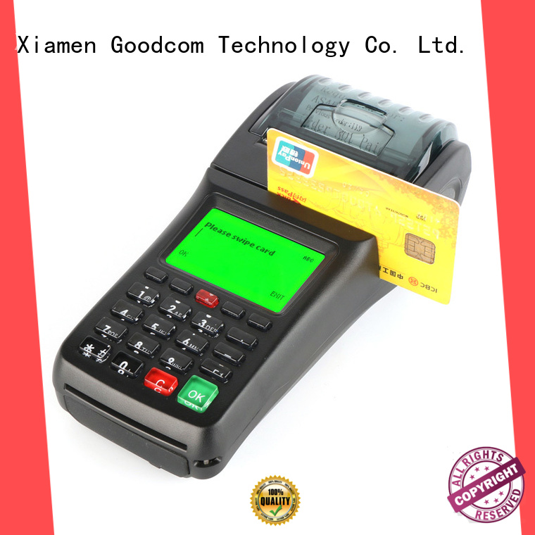 Goodcom portable card machine at discount for fast installation