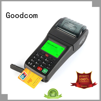 Goodcom portable handheld pos terminal credit card reader for wholesale