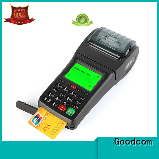 Goodcom applicable credit card swipe machine factory price for fast installation