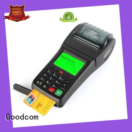 Goodcom credit card swipe machine factory price for fast installation