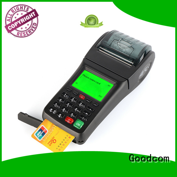 Goodcom portable card payment machine free delivery for wholesale