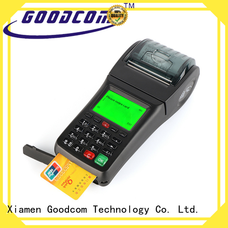 Goodcom applicable credit card swipe machine free delivery for wholesale