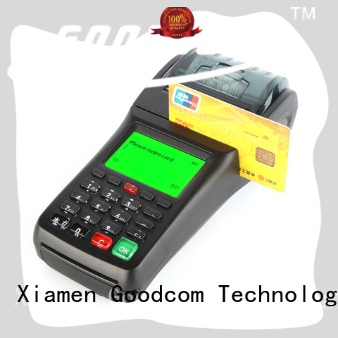 Goodcom credit card swipe machine factory price for fast installation