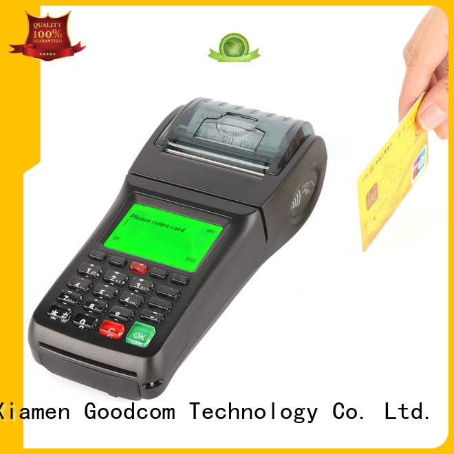 portable credit card swipe machine factory price for wholesale