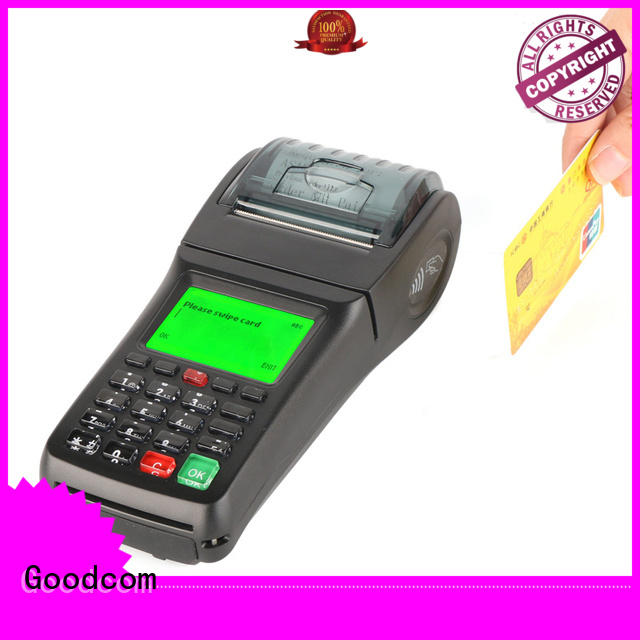 Goodcom odm credit card swipe machine free delivery for fast installation