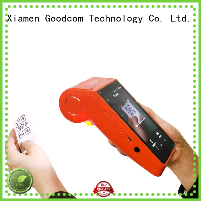 stable quality handheld android pos terminal touch screen free sdk Goodcom