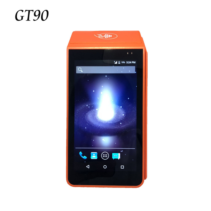 Android Pos Terminal with 5 Inch Touch Screen 3g 4g wifi NFC Smart Card Reader GT90