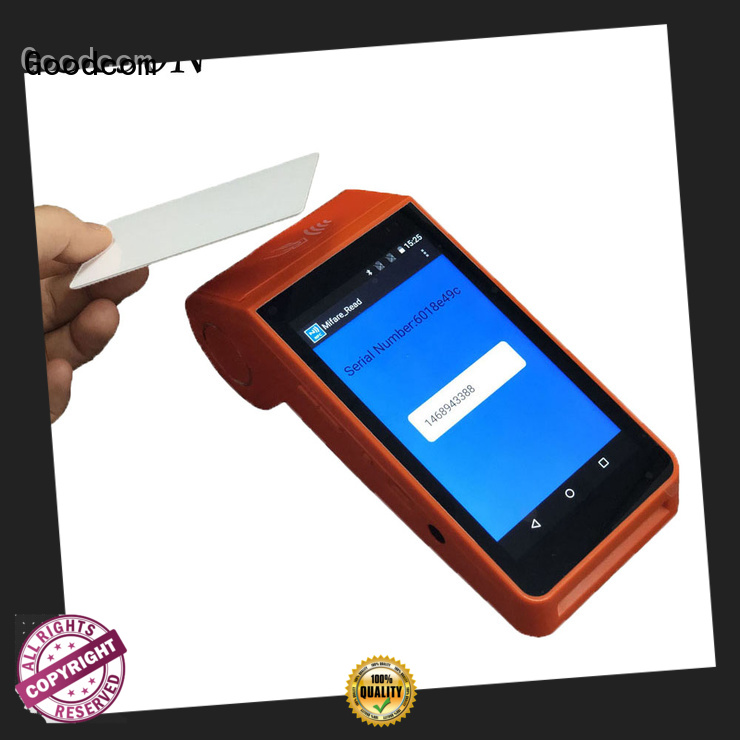 Goodcom 3g/4g/wifi android pos with printer with touch screen