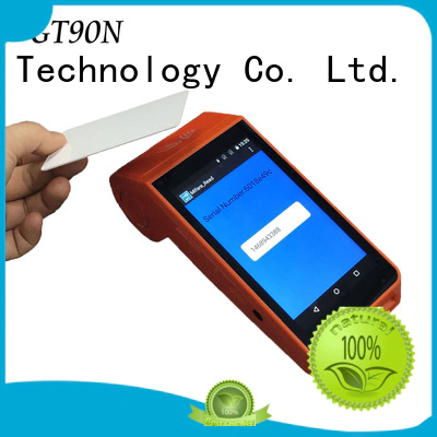 Goodcom portable android printer with touch screen for taxi