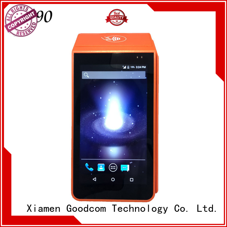 Goodcom barcode scanner with printer long-lasting durability for bill payment