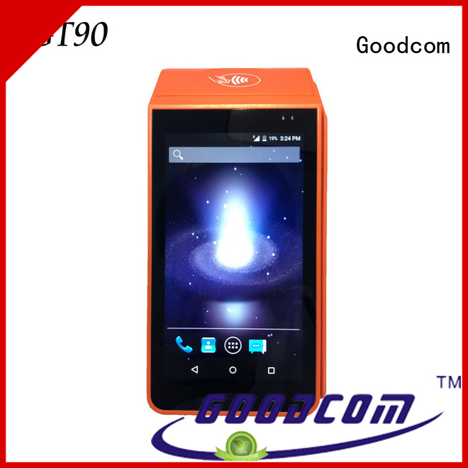Goodcom 3g/4g/wifi android pos software long-lasting durability for delivery service