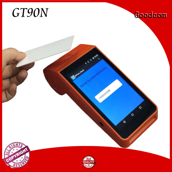 Goodcom android pos machine with touch screen for lottery